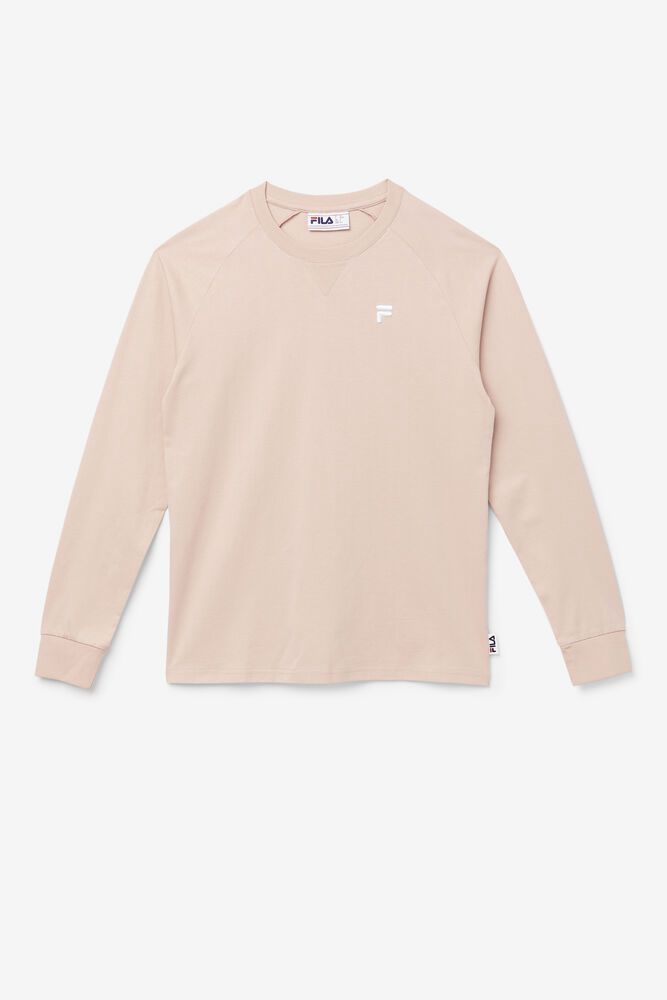 Fila T-Shirt Mens Rose - Flynn Long Sleeve - Philippines 8930571-HO